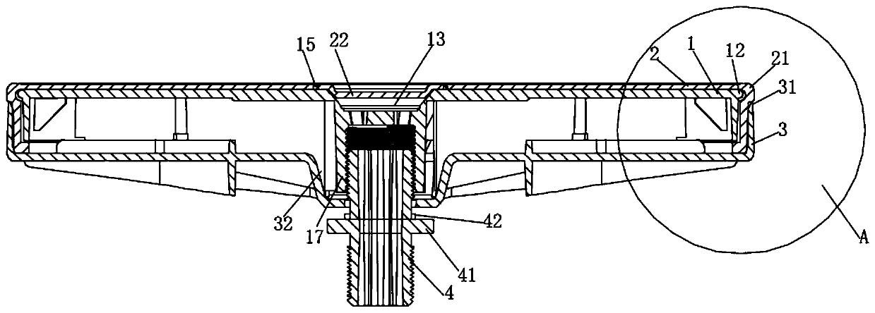 Microporous membrane disc aerator capable of being manually disassembled and assembled