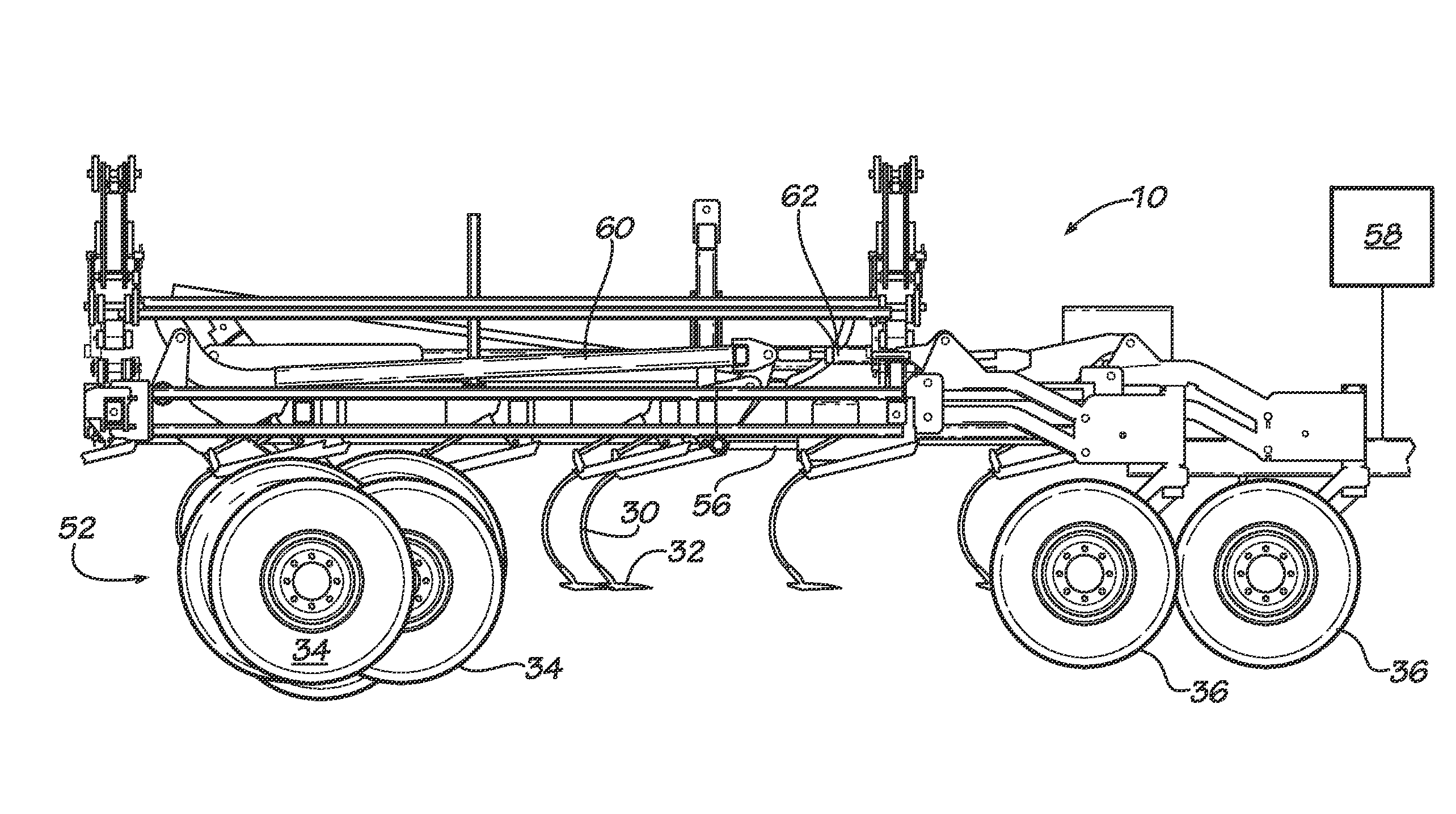 Agricultural tillage implement wheel control