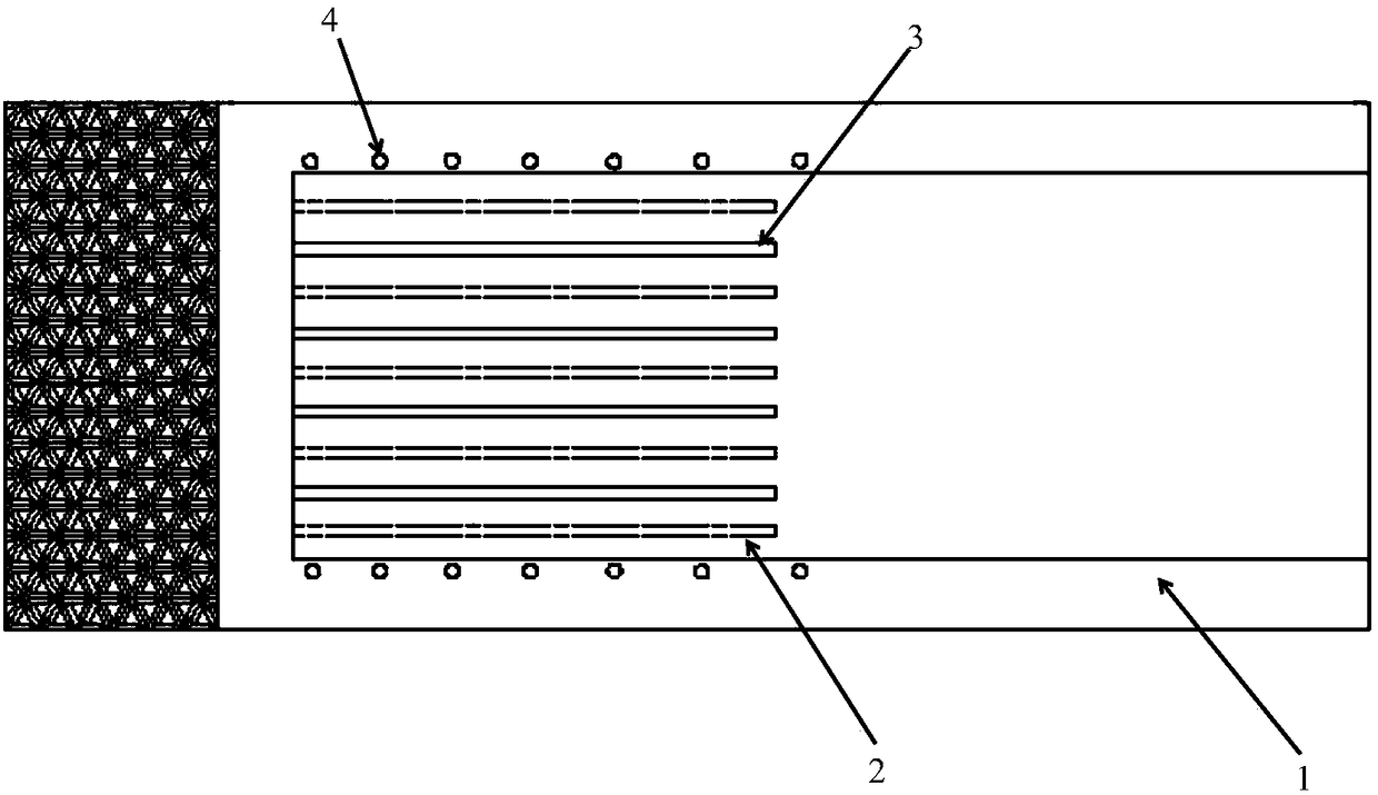 Gas drainage method with gas adsorption structure being changed by magnetic water