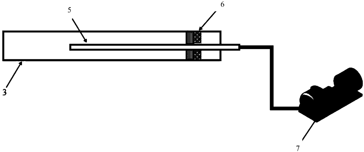 Gas drainage method with gas adsorption structure being changed by magnetic water