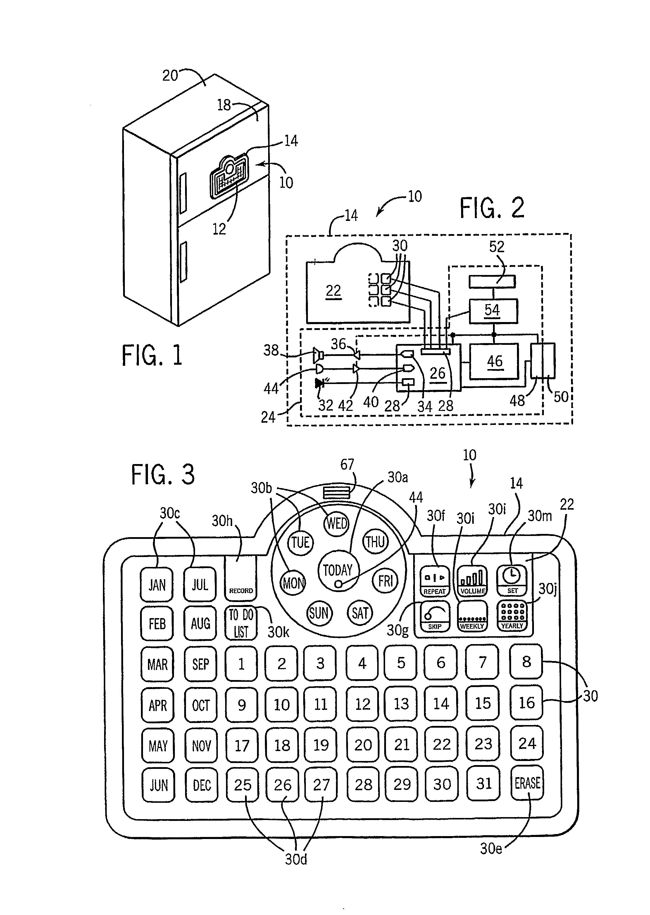 Electronic Message Calendar