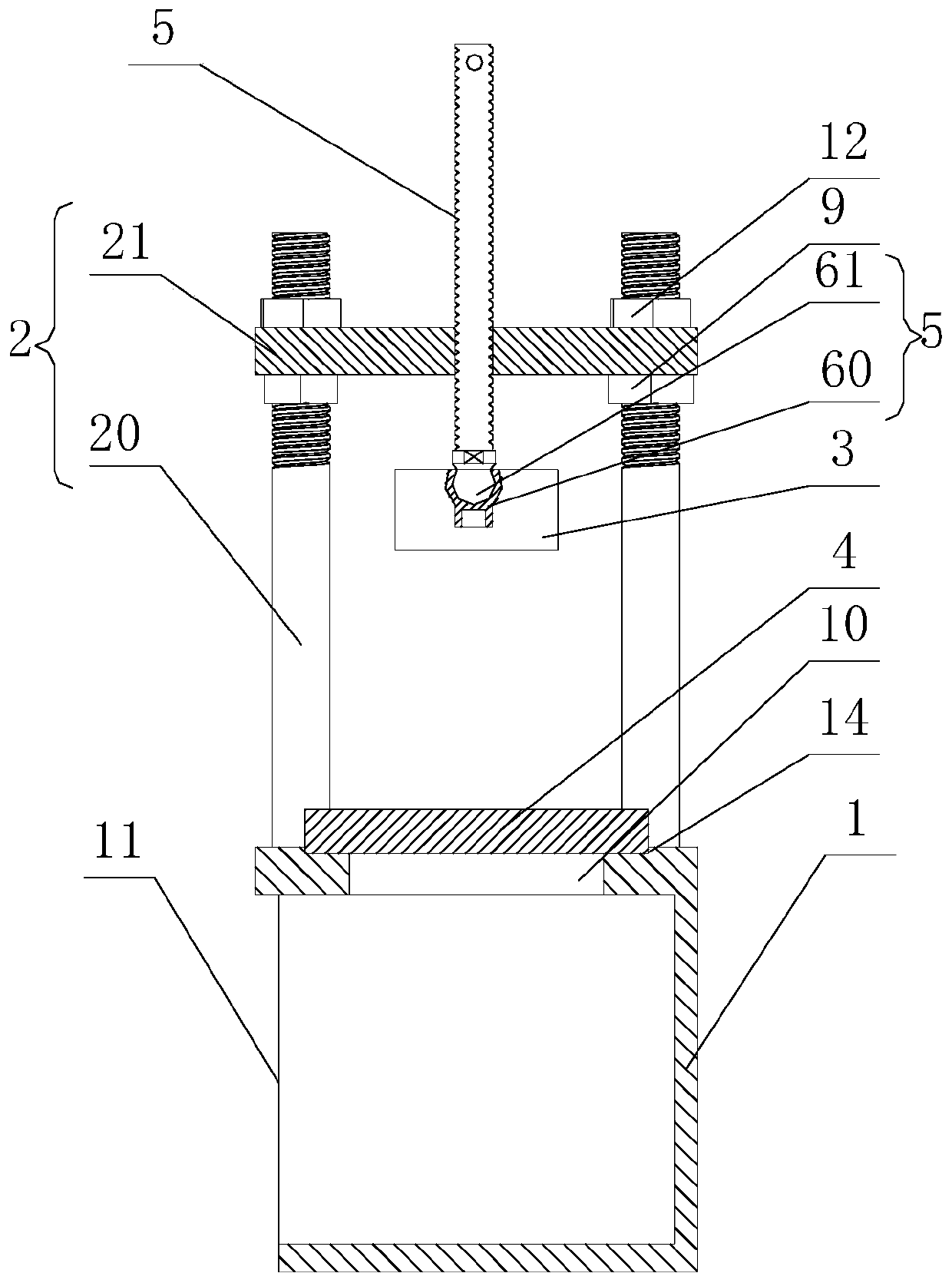 Demolding device capable of being used for molding