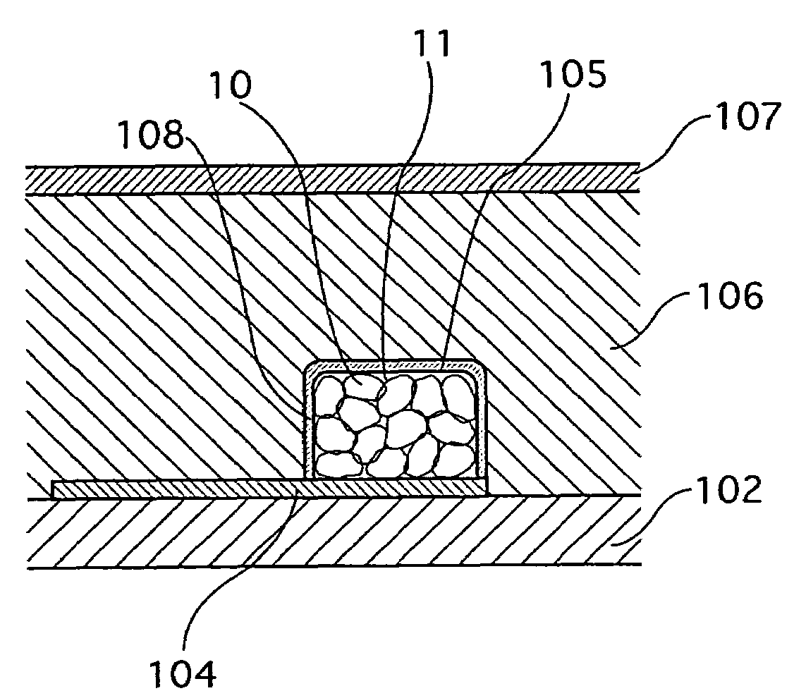 Plasma display panel with an improved electrode