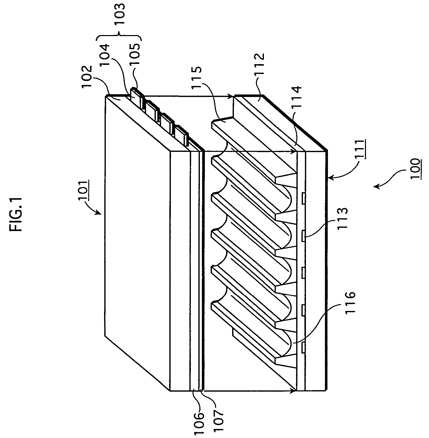 Plasma display panel with an improved electrode