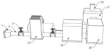 Novel environment-friendly waste gas emission device