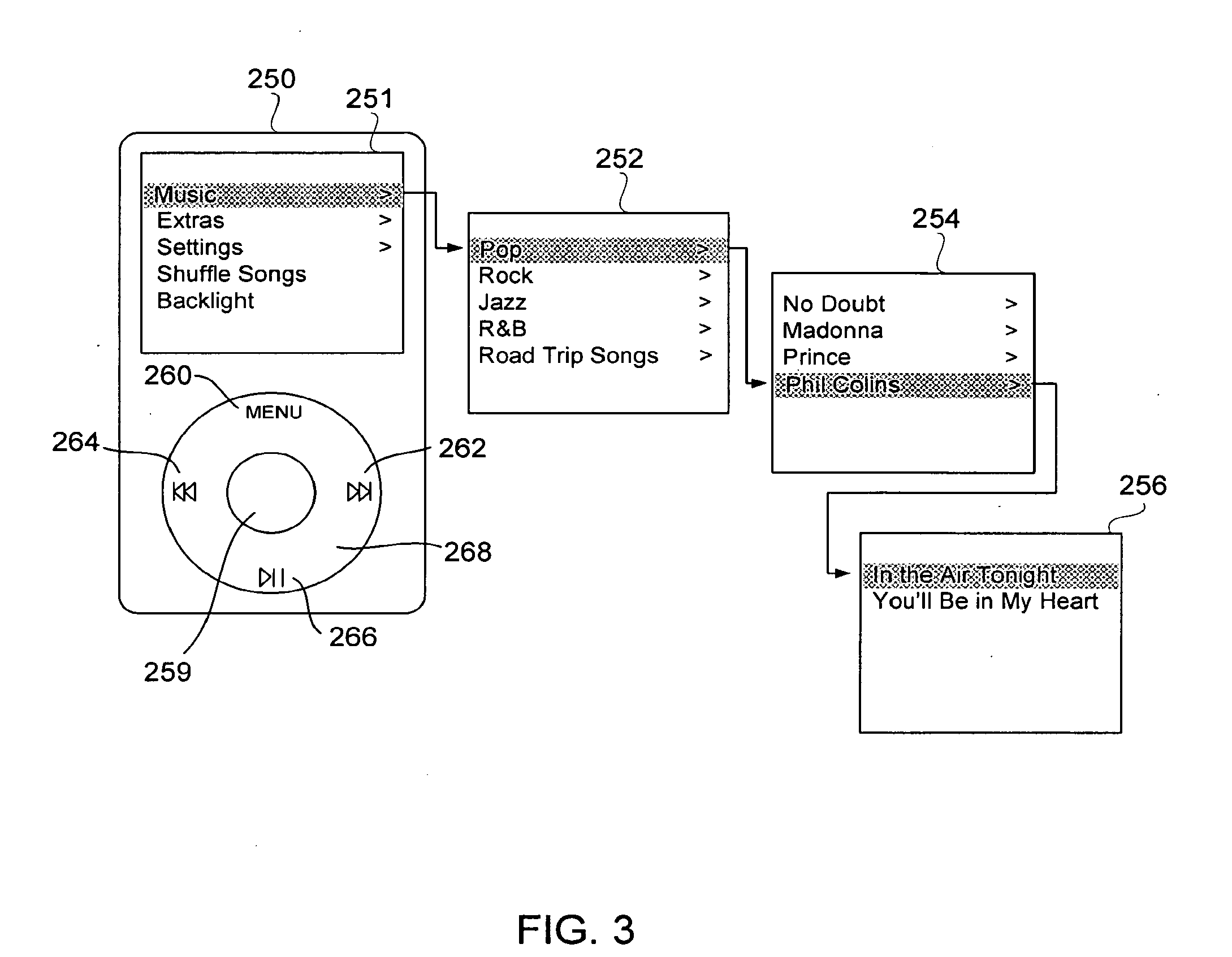 Audio user interface for computing devices