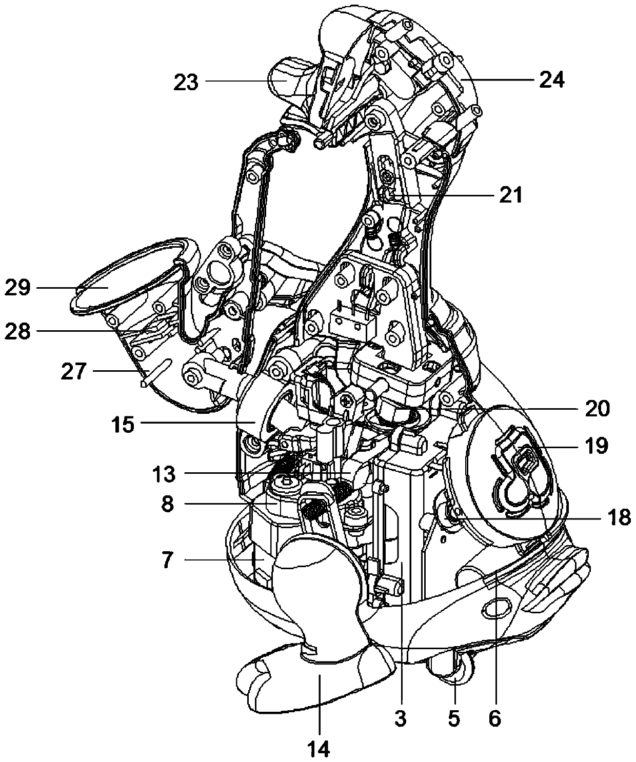 Toy electric goose