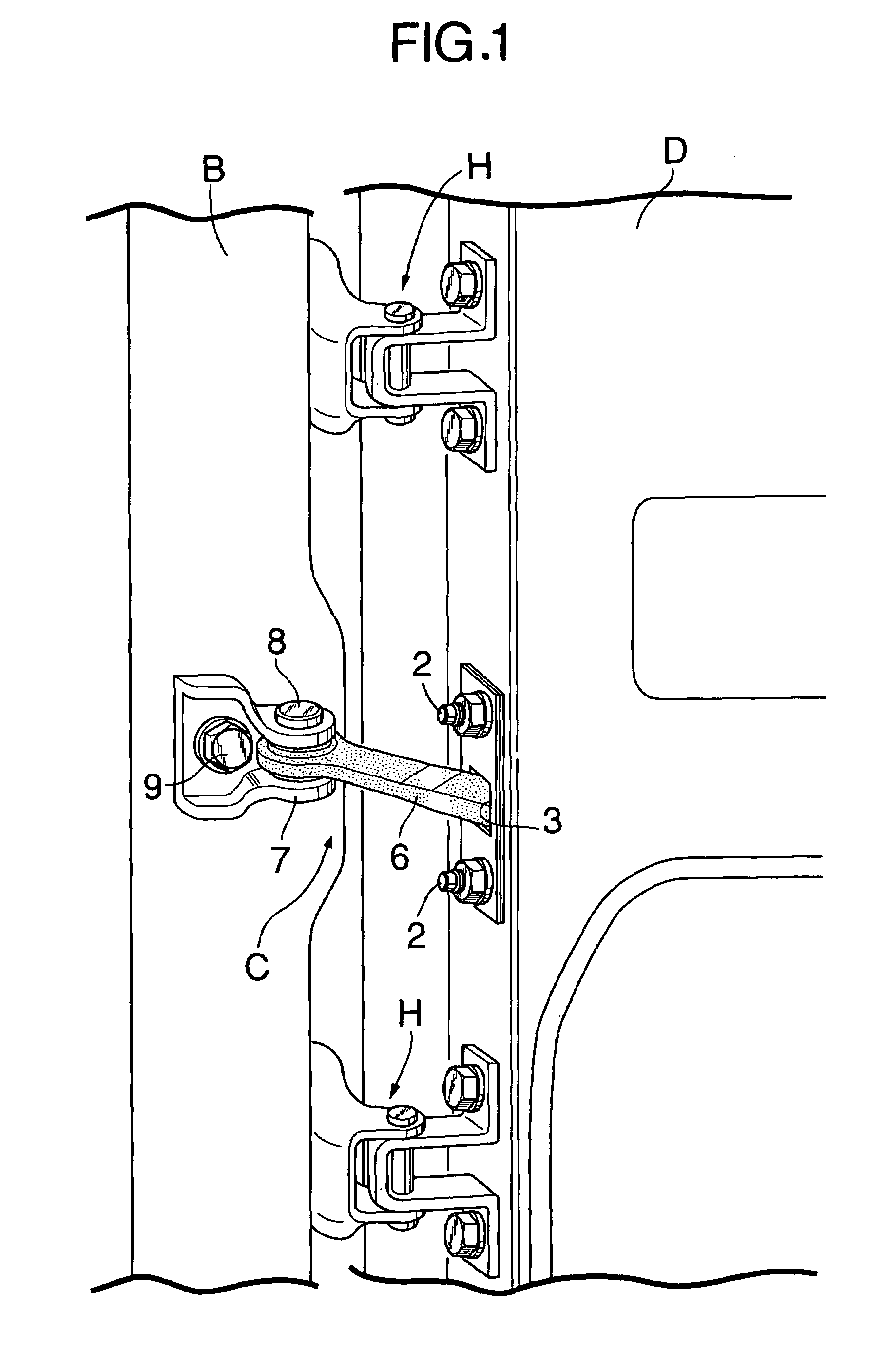 Automobile door checker