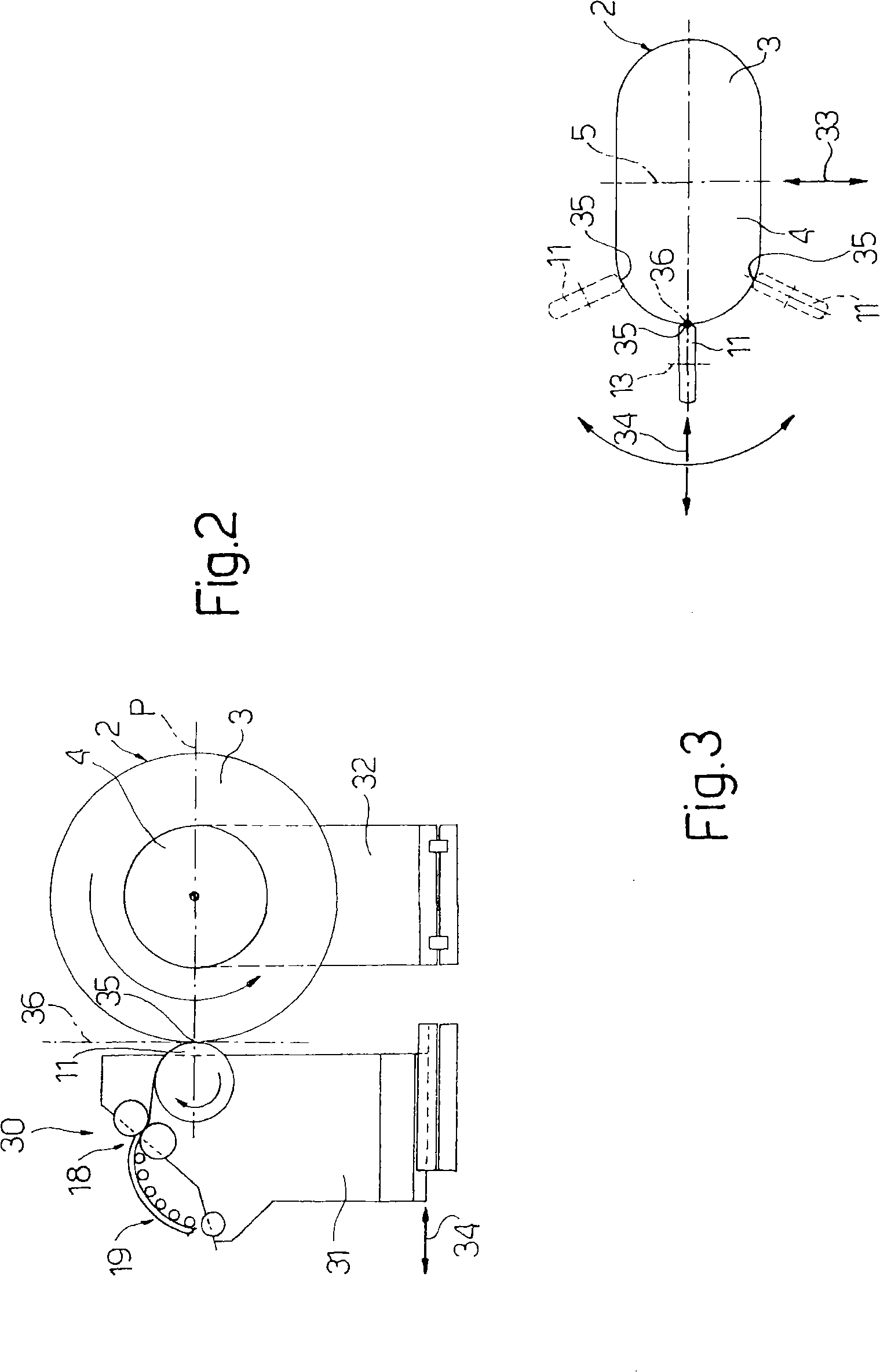 Method and machine for rubberizing an annular surface of a body