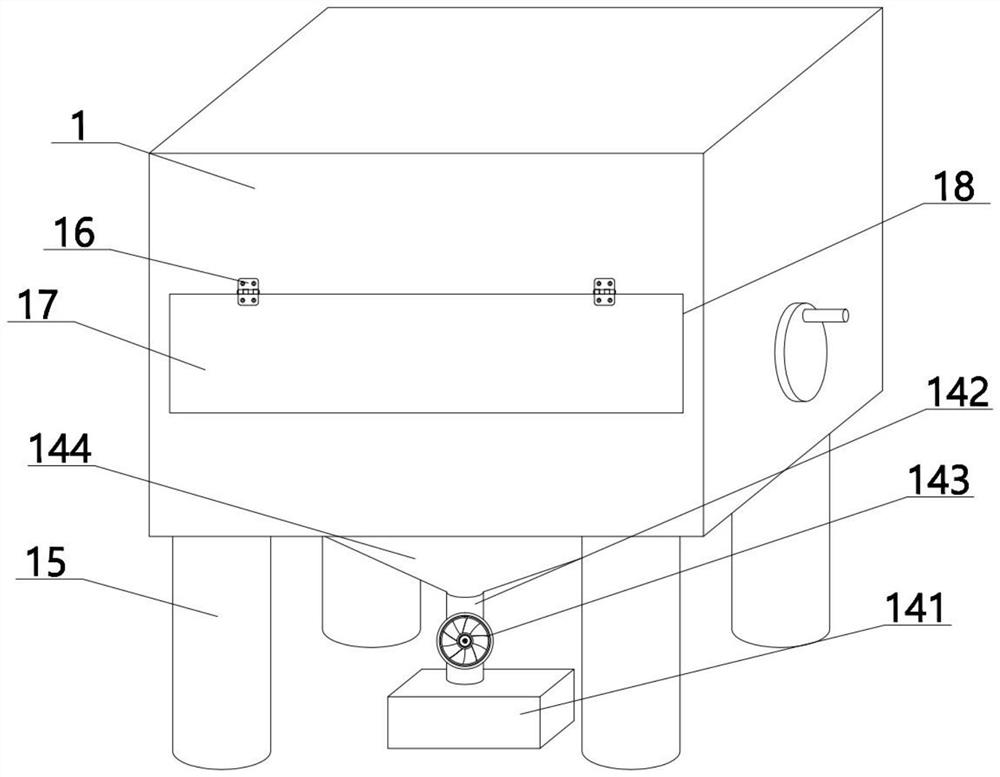 High-strength solid silica gel processing device and preparation method thereof