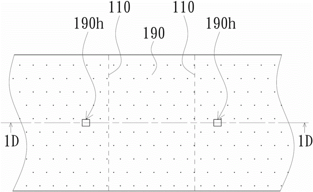 Transition loading plate device, display panel and manufacture method, minisize light-emitting member detection method