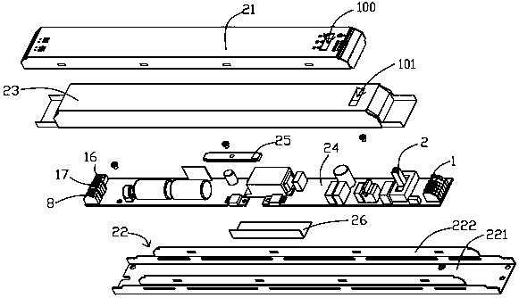 LED power source with live wire phase-converting function