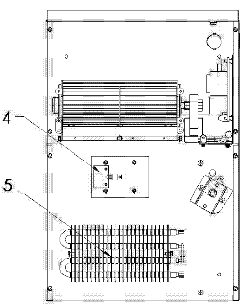 Temperature auto-controlled electric heater with touch sensing device