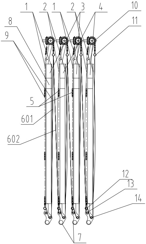 Sludge plate frame dewatering and drying composite device capable of automatic sludge falling and automatic cleaning of filter cloth and dewatering and drying method