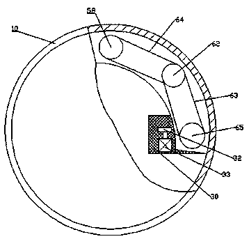 Fruit peeling device and application method thereof