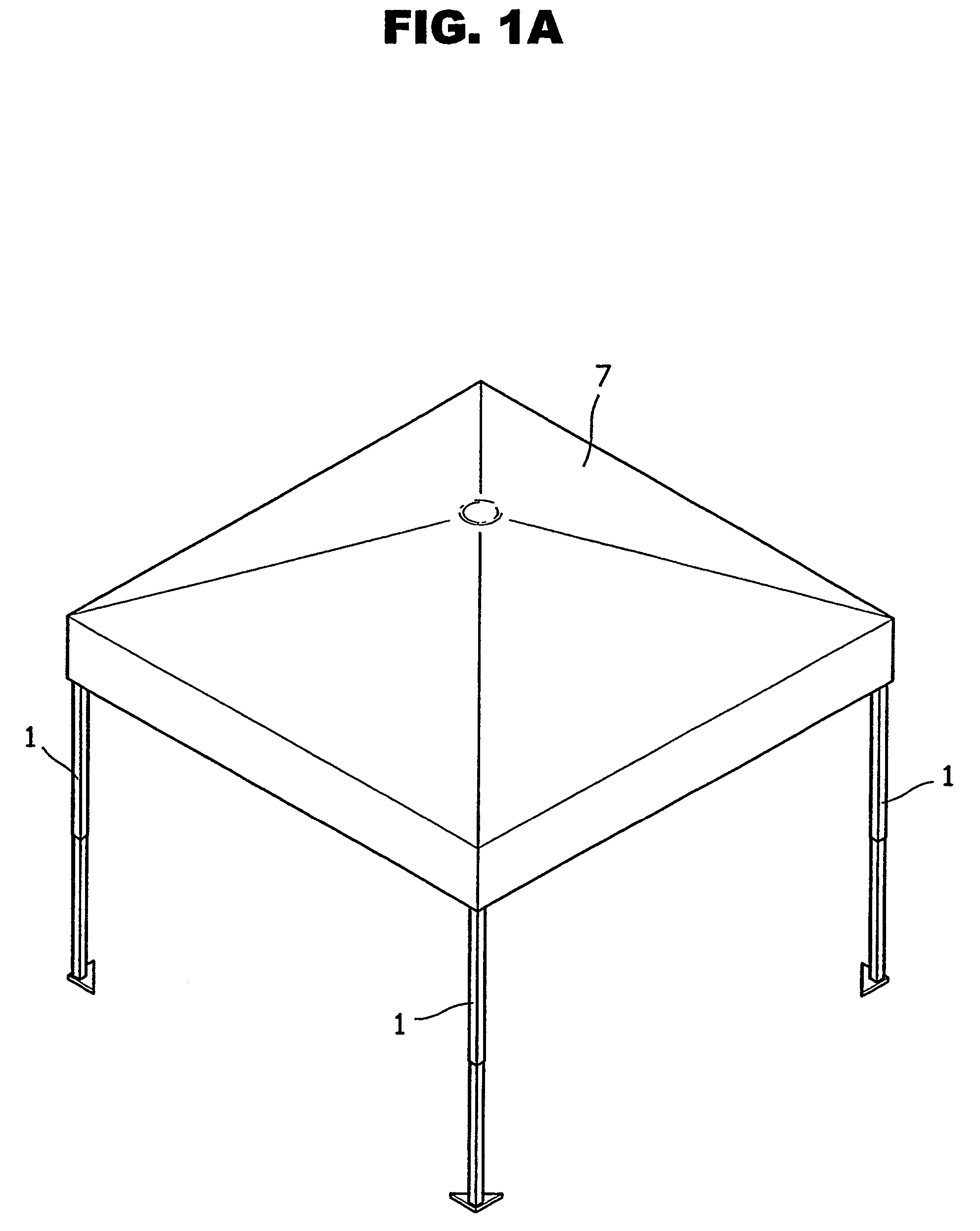 Structure of canopy