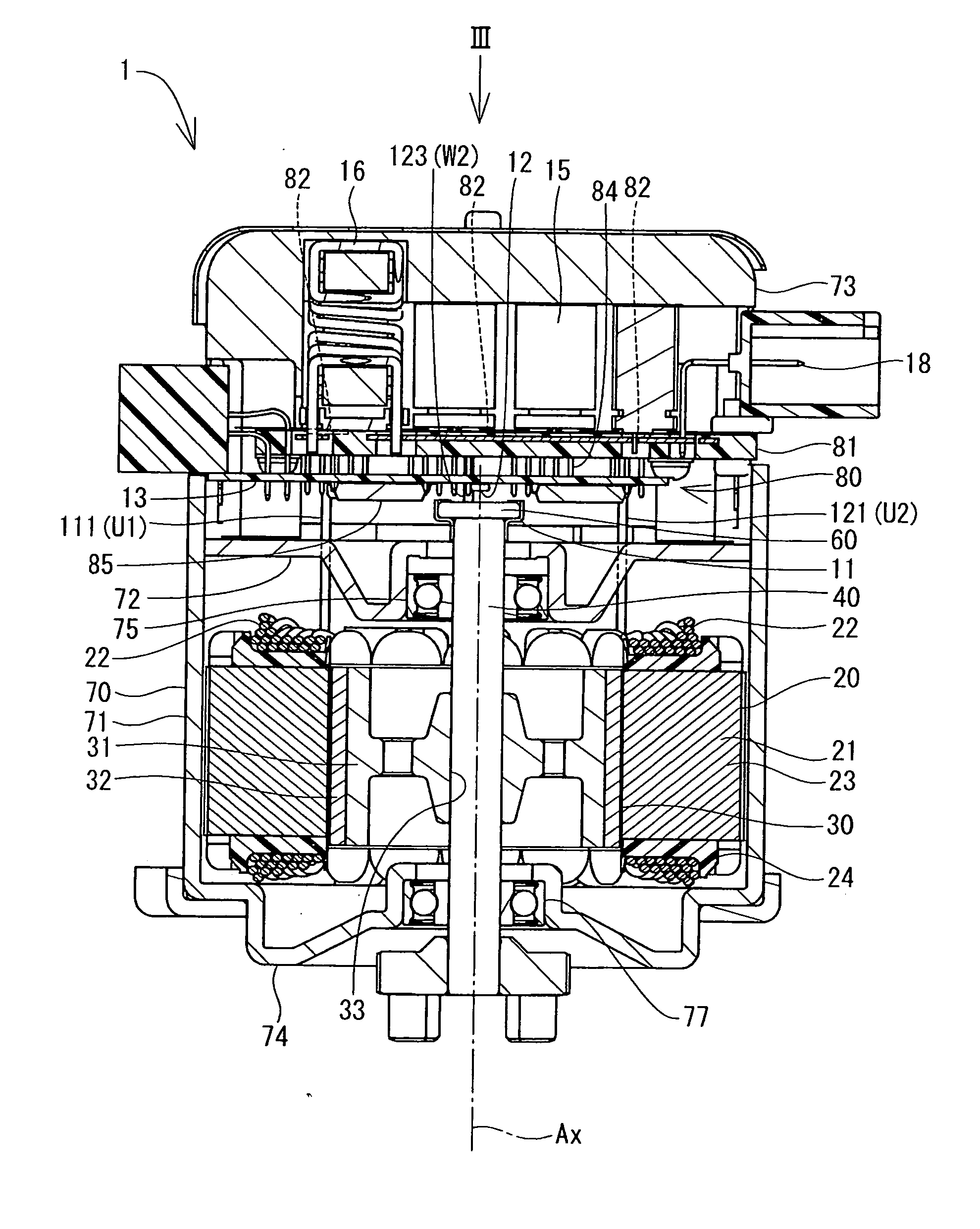 Motor and electric power steering apparatus using motor