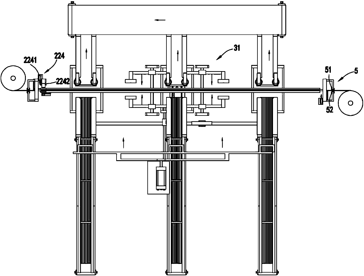 Polar group automatic continuous film coating system