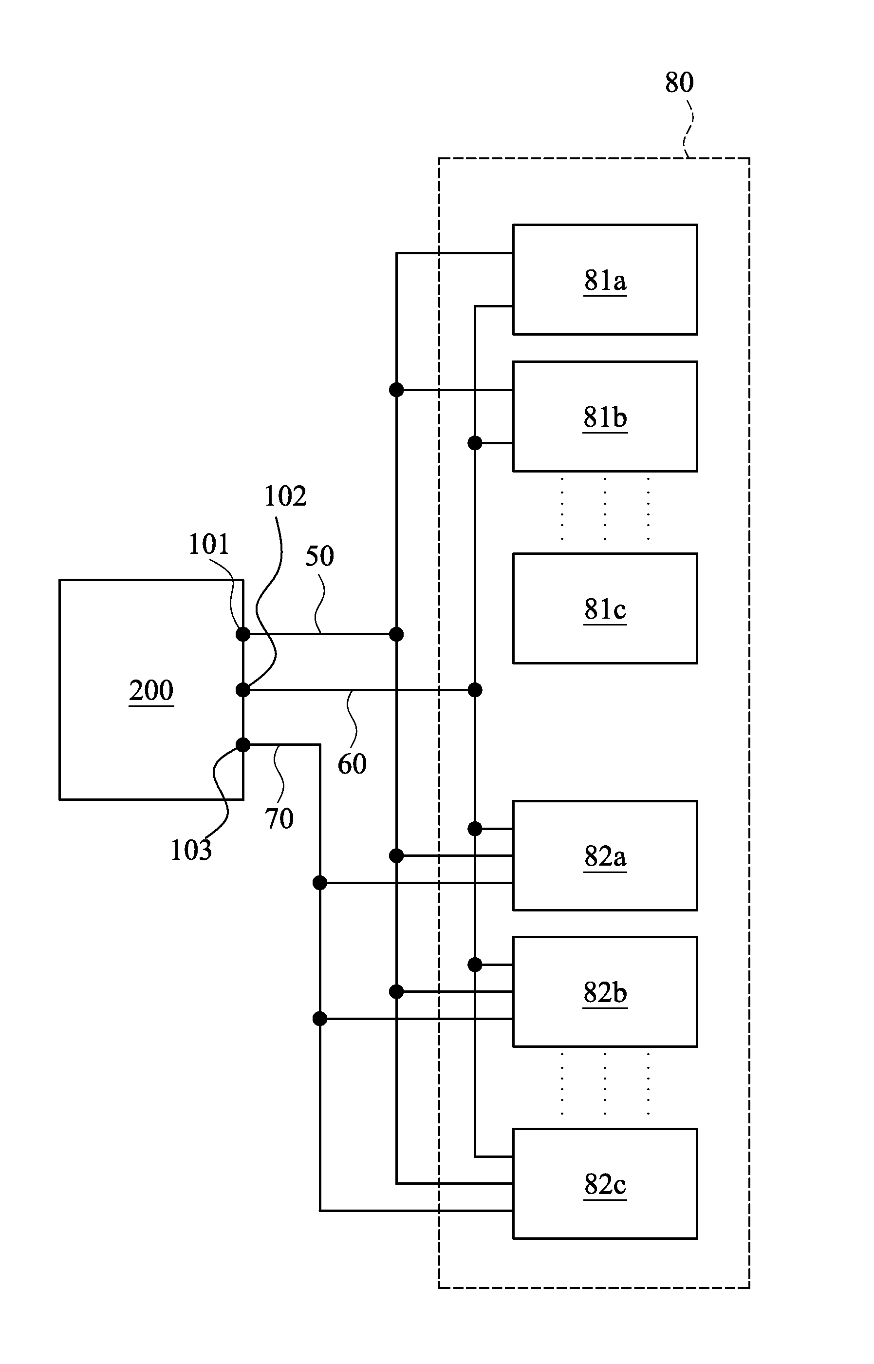 I2c/spi control interface circuitry, integrated circuit structure, and bus structure thereof