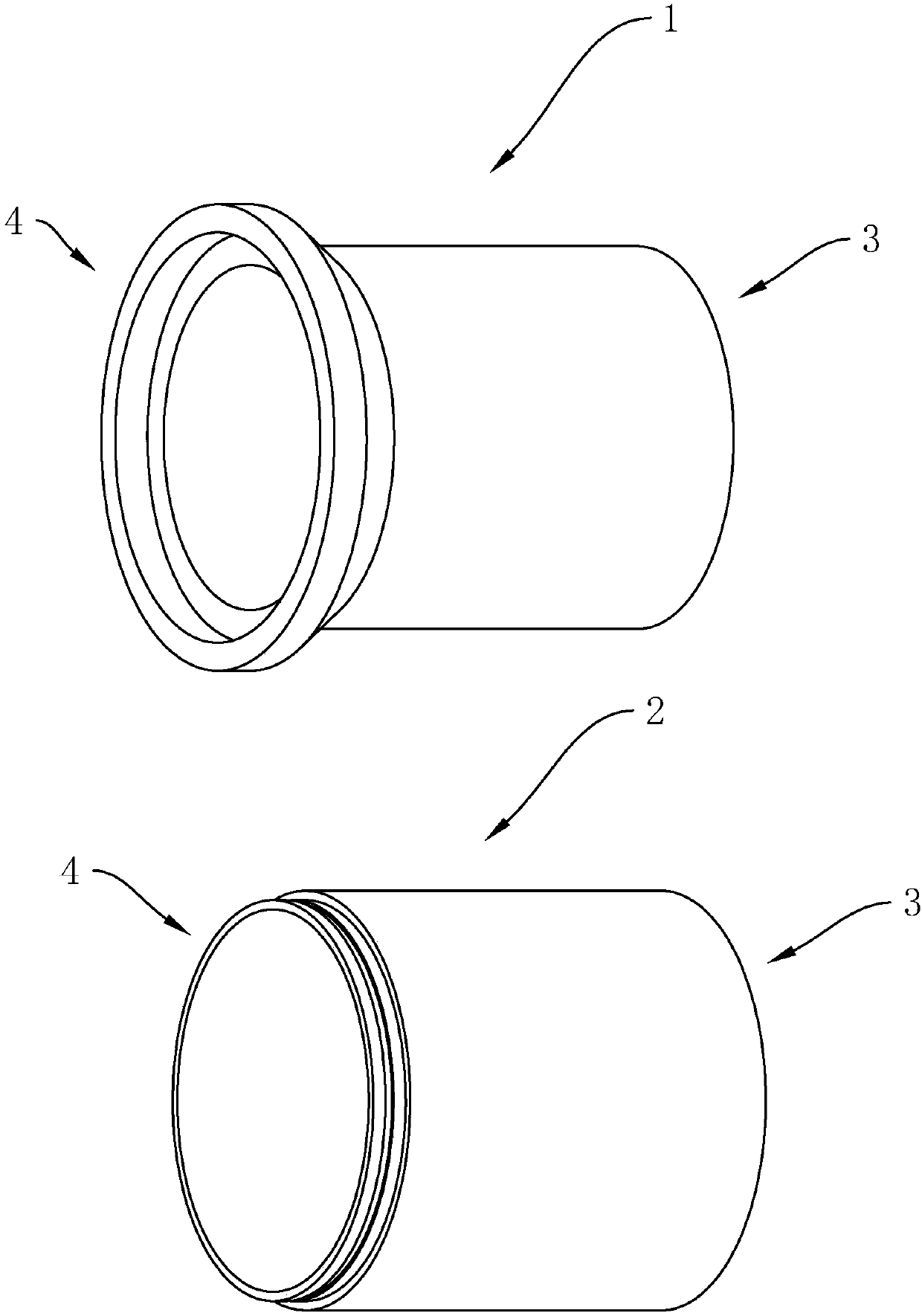 Method and device for preparing reinforced concrete pipe