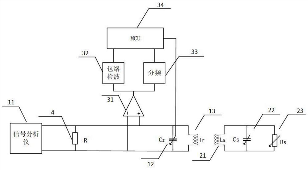 LC passive wireless two-parameter sensing system based on PT symmetry