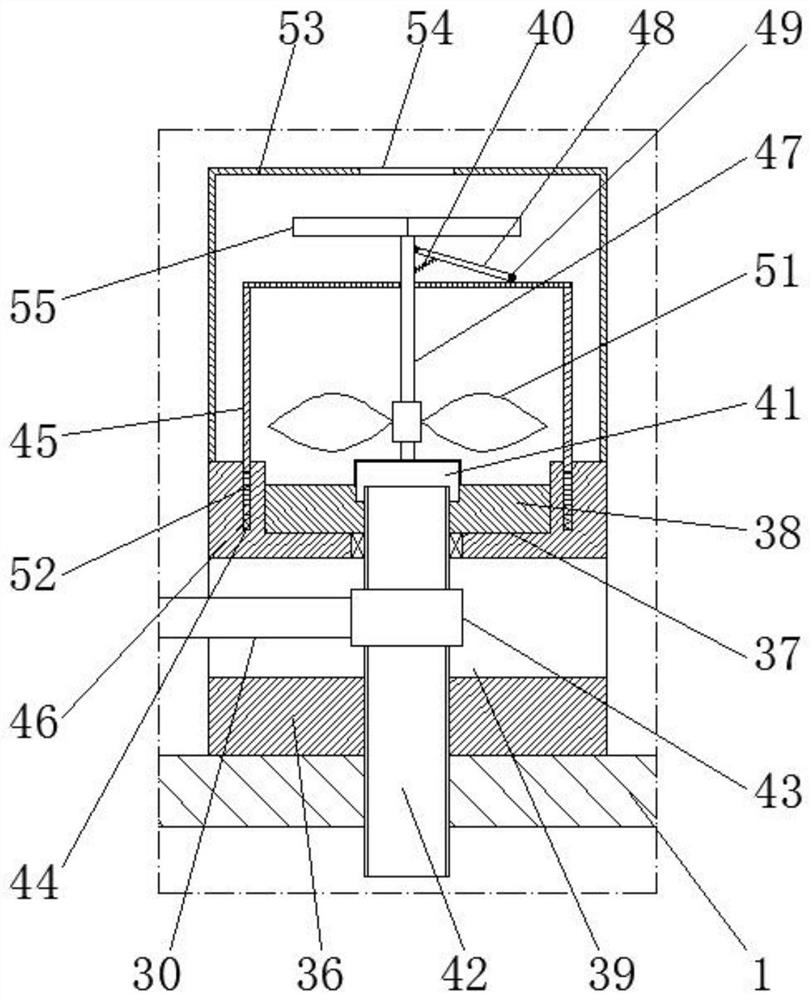 Lithium battery expansion explosion protection device based on electromagnetic induction principle