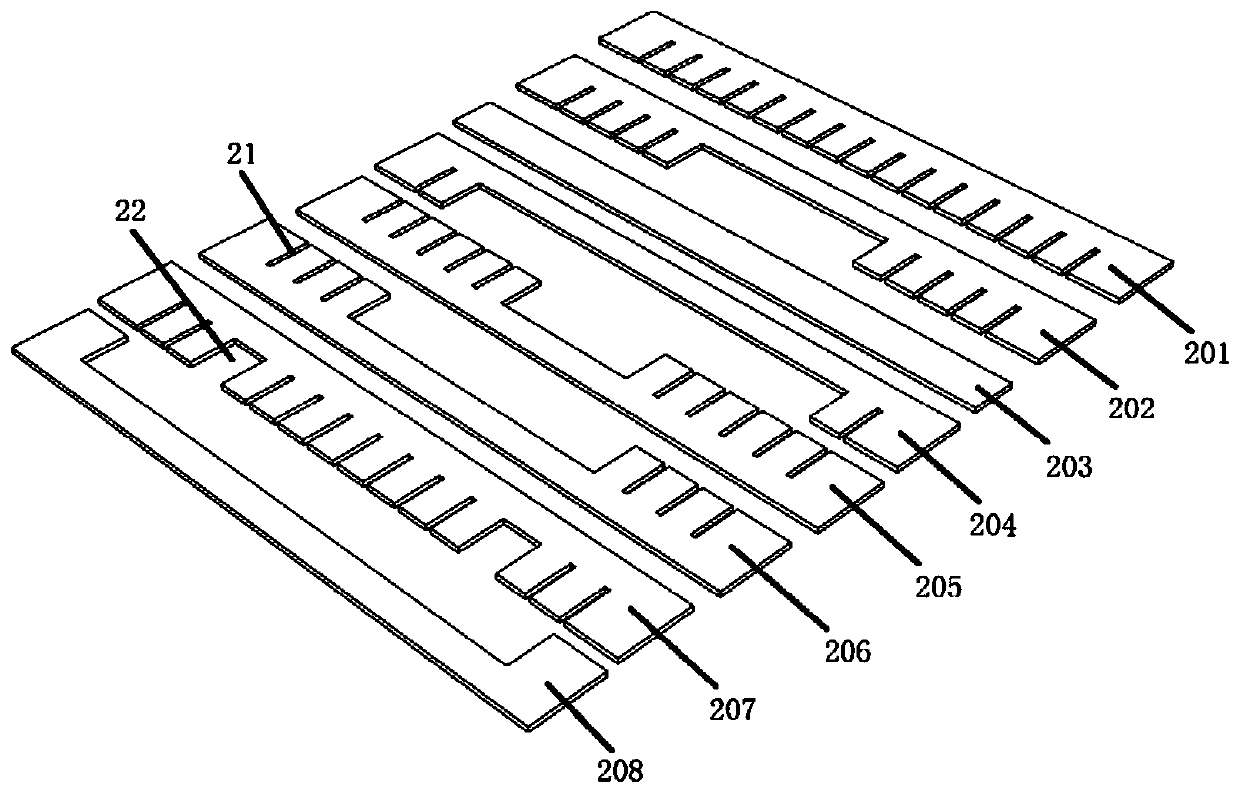 Potting mold and potting method thereof