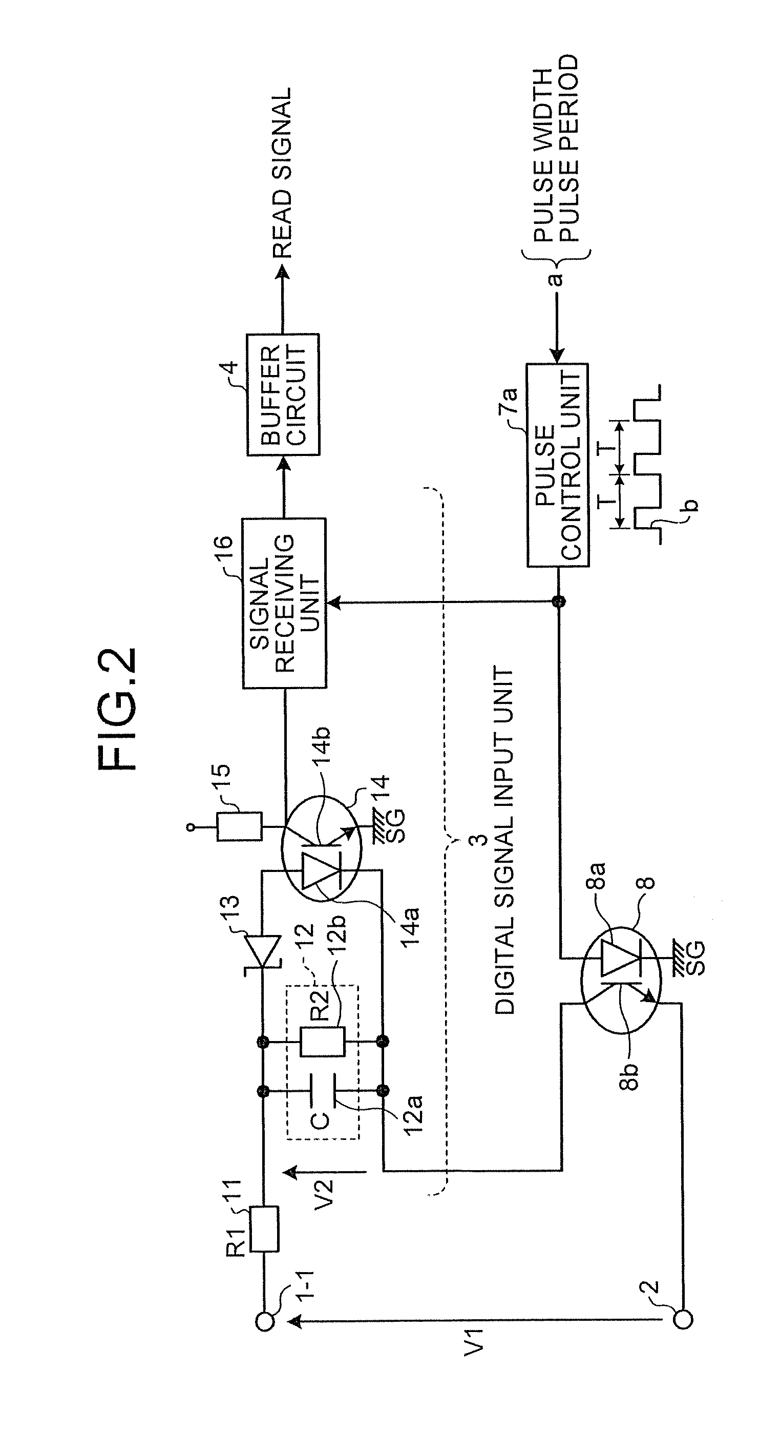 Digital signal input device and method of controlling the same