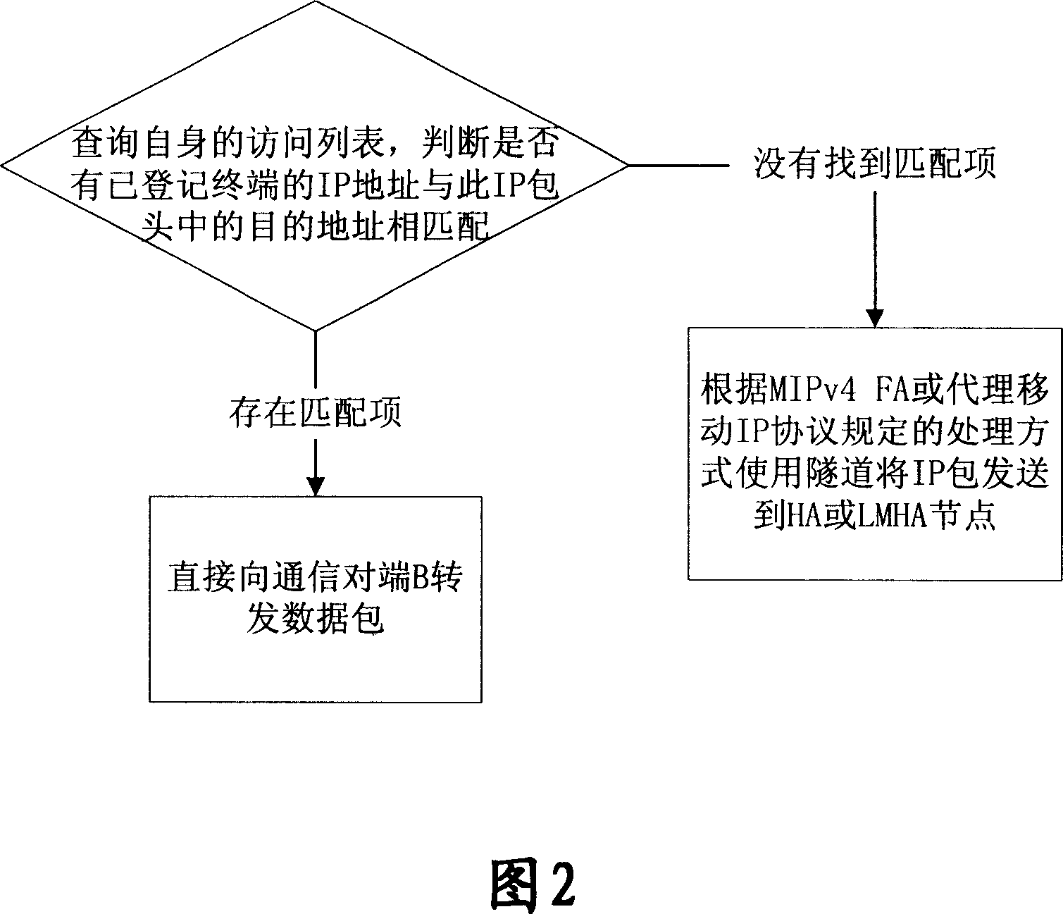 Routing optimization method and device for packet mobile network