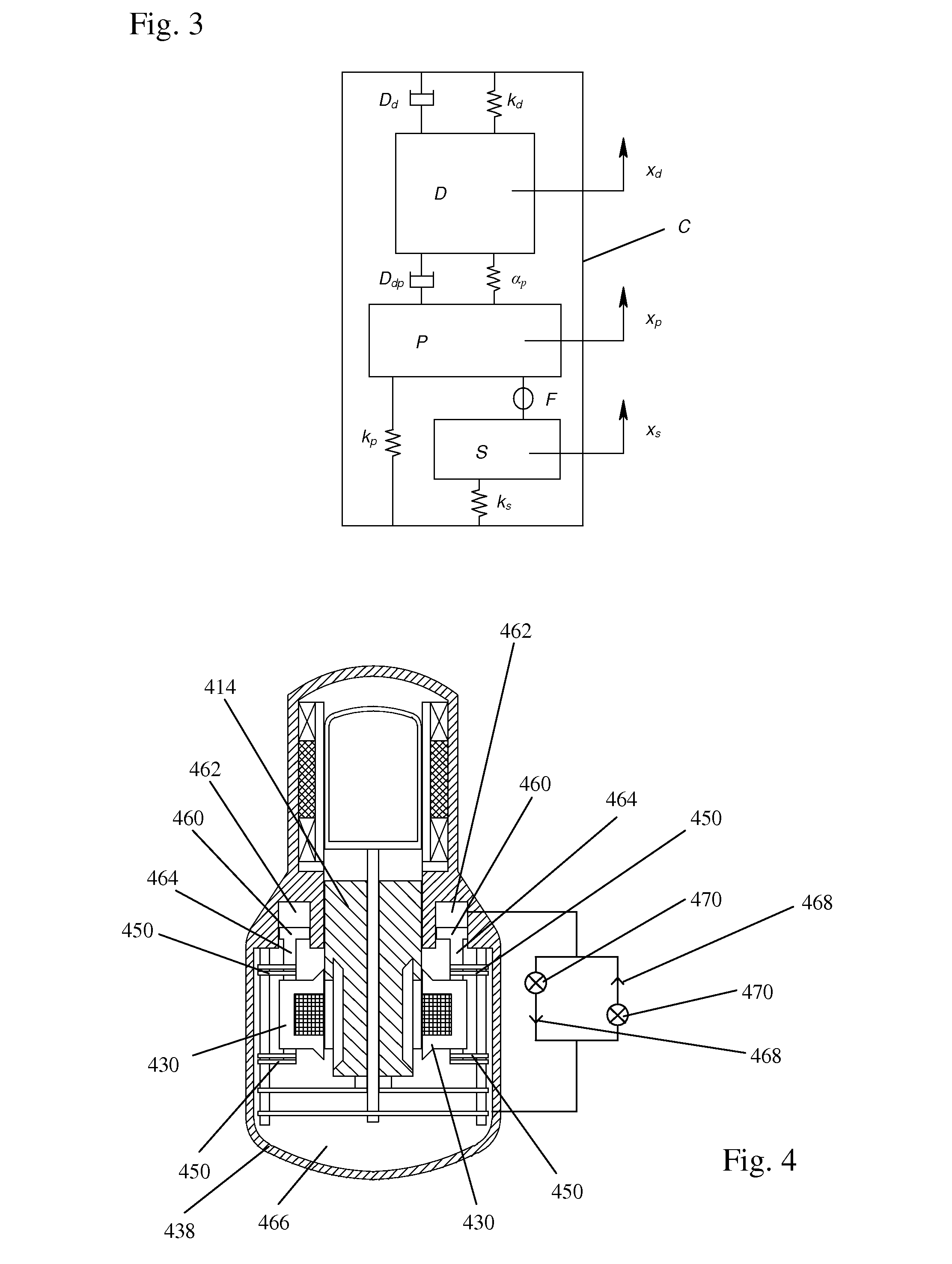 Resonant stator balancing of free piston machine coupled to linear motor or alternator