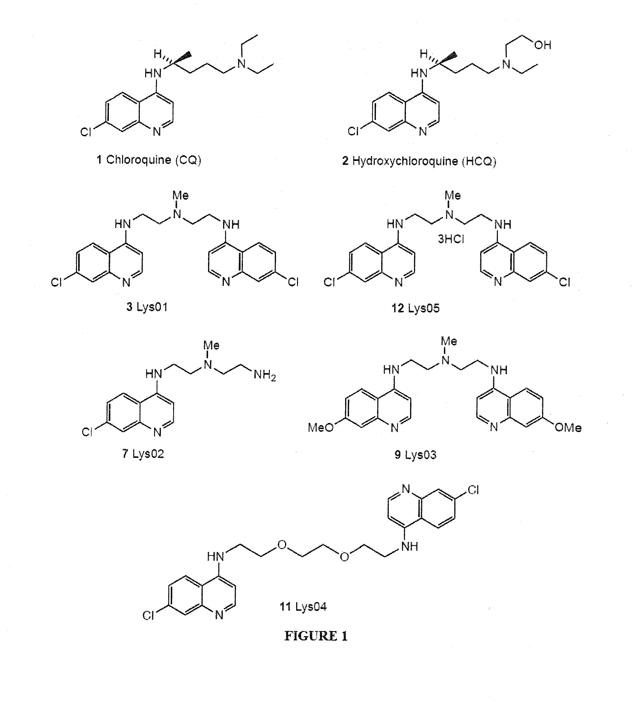 Novel bisaminoquinoline compounds, pharmaceutical compositions prepared therefrom and their use