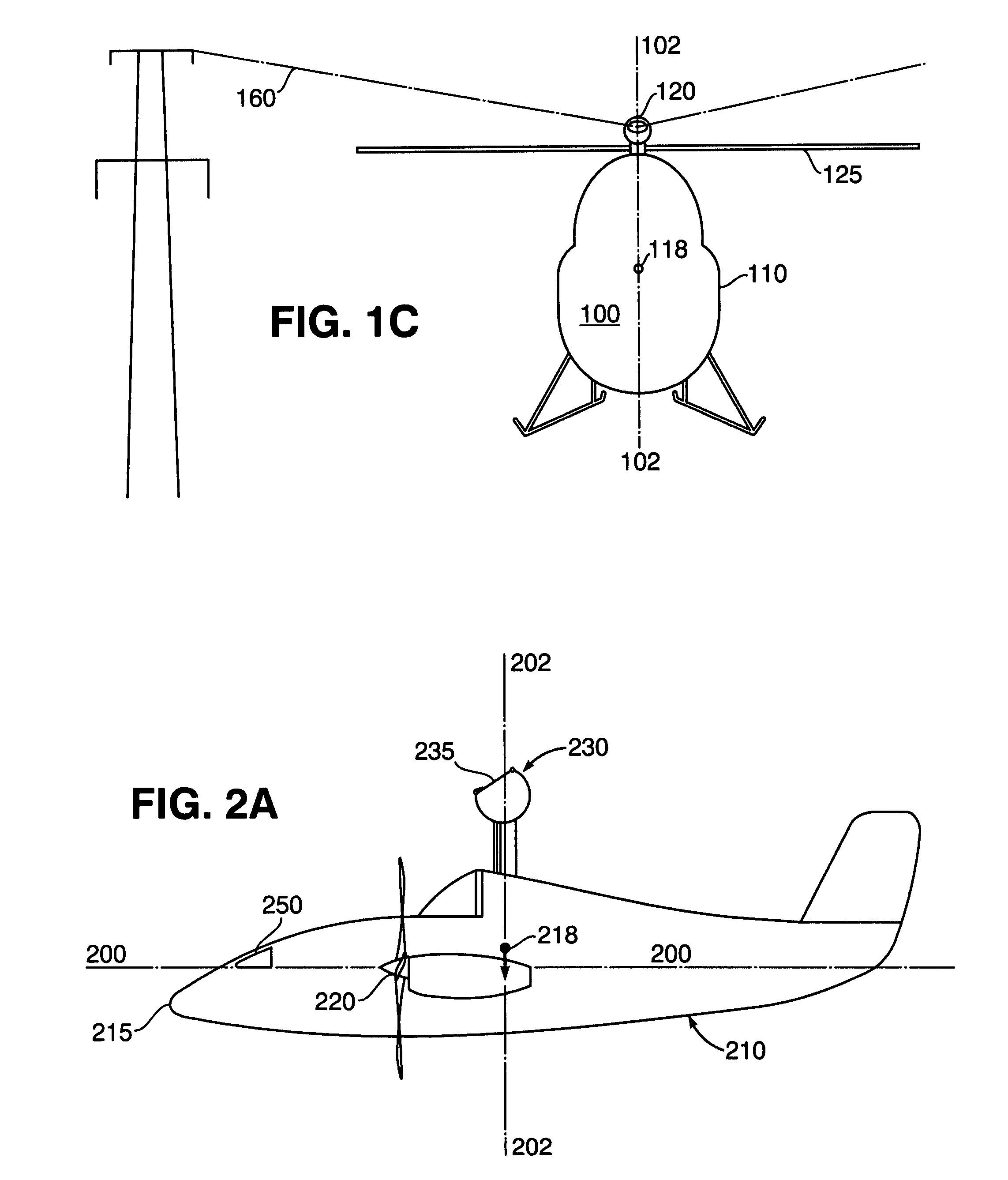 Battery charging arrangement for unmanned aerial vehicle utilizing the electromagnetic field associated with utility power lines to generate power to inductively charge energy supplies