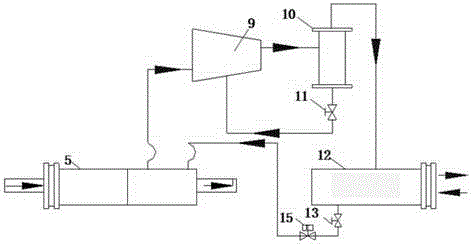 A super high temperature cascade water source heat pump system