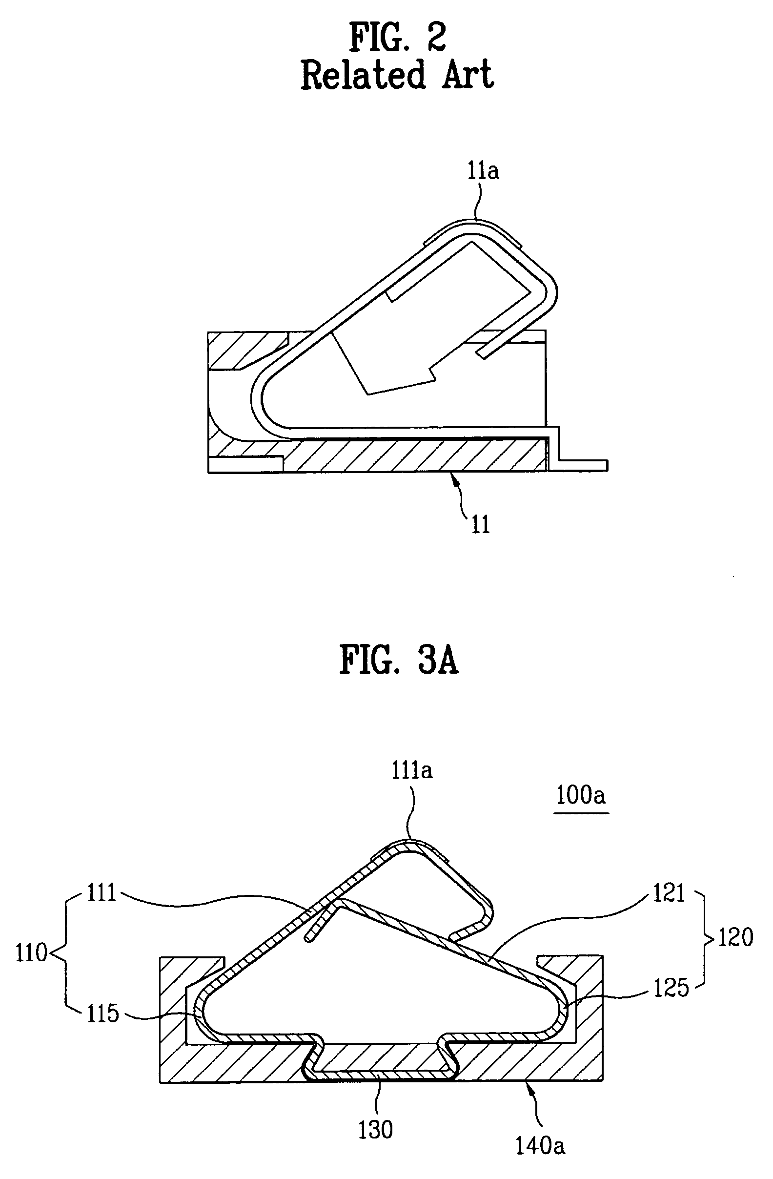 Contact for a portable electronic device