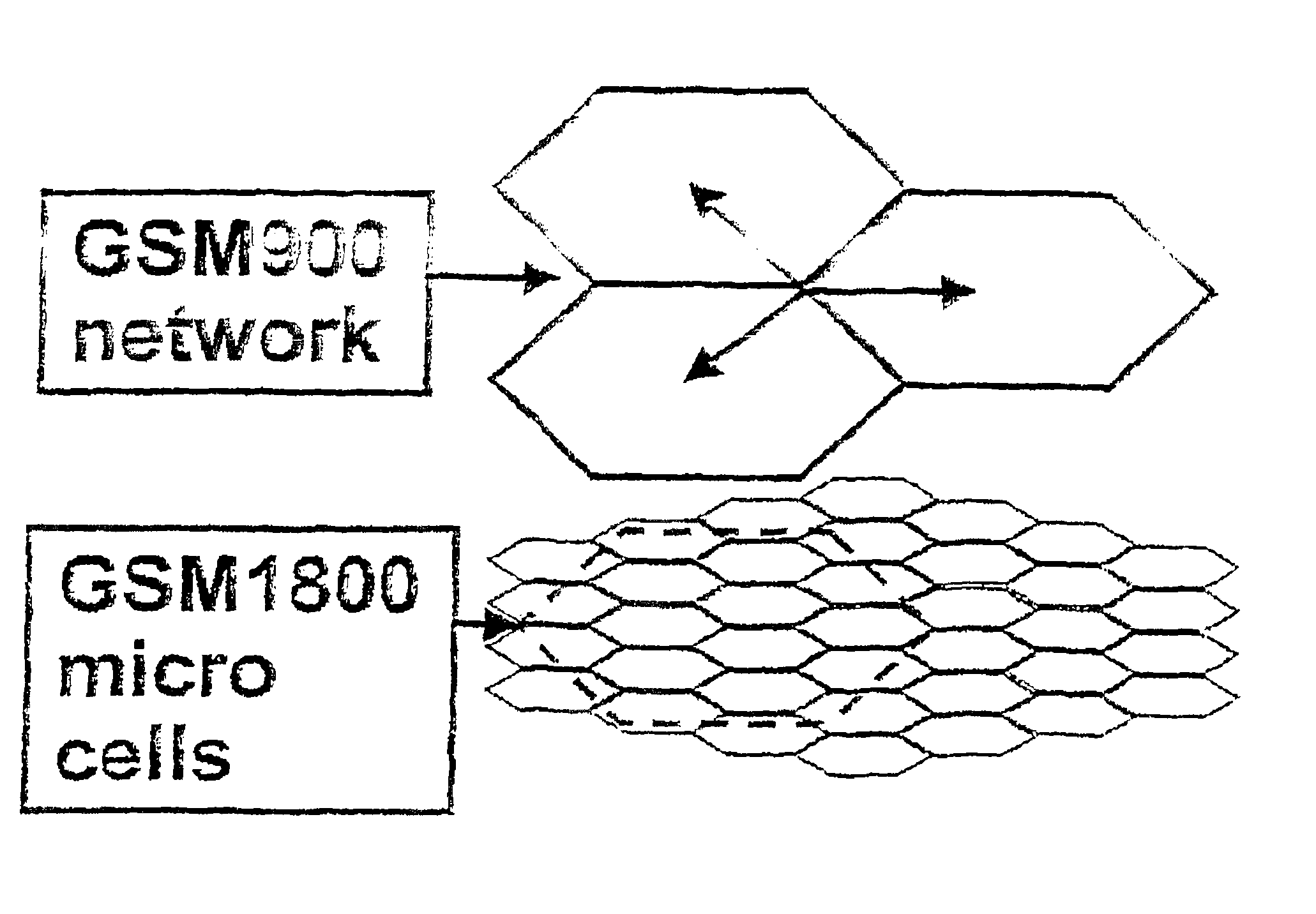 Generation of a space-related traffic database in a radio network