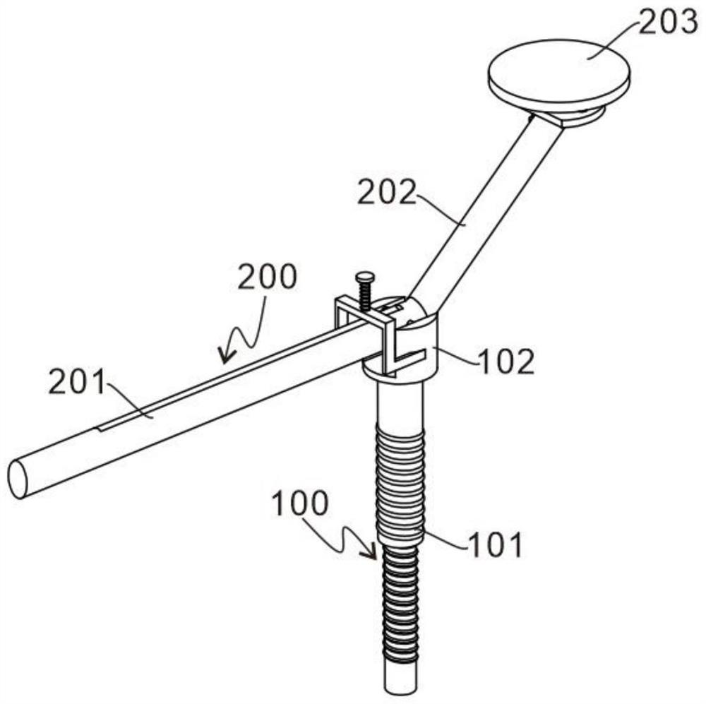 Device for replacing upper carrier roller