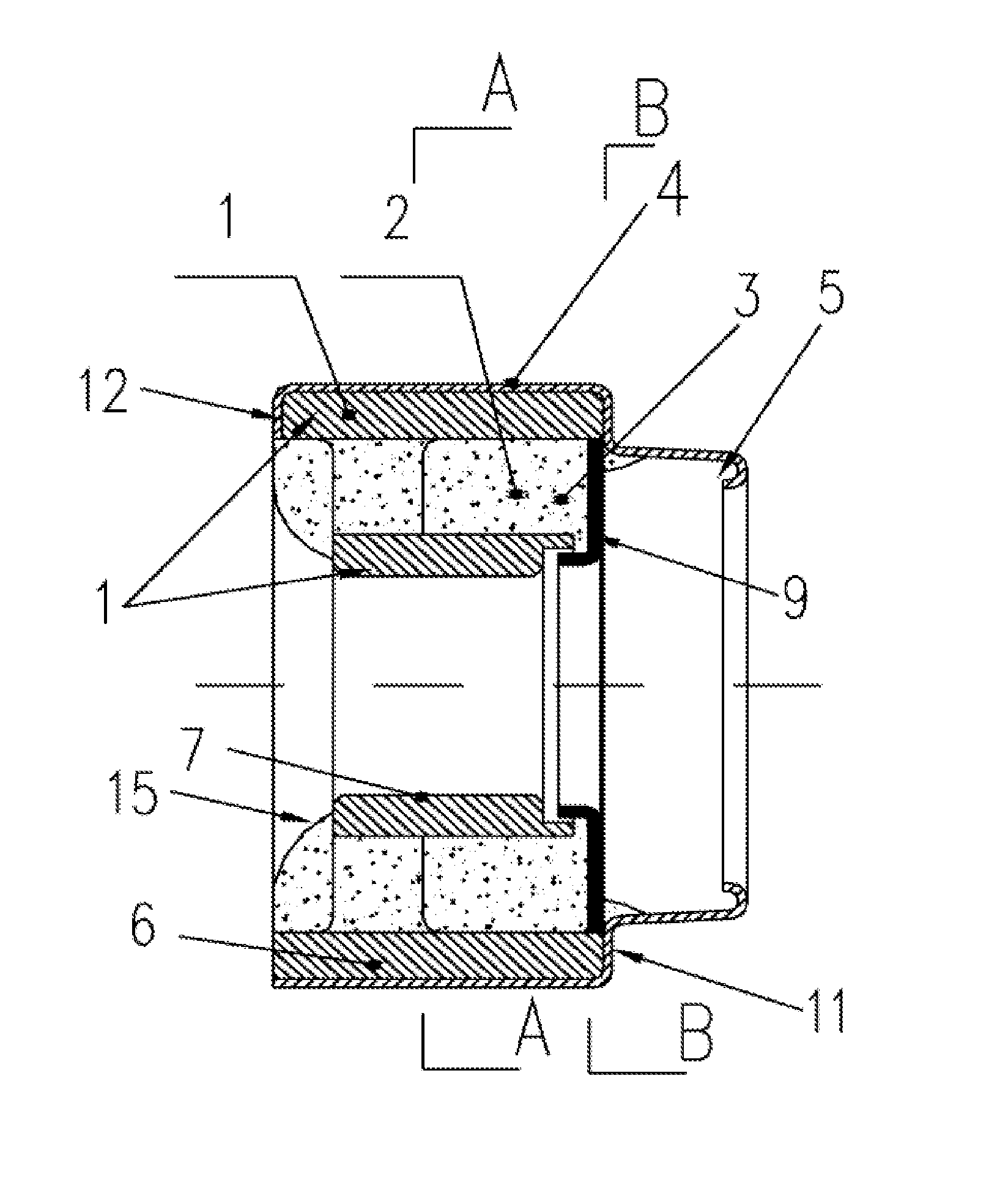 Self-lubricating bearing system and motor comprising the same