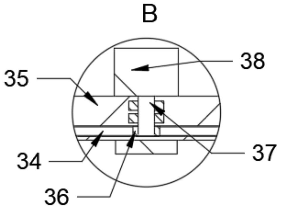 A nucleic acid extraction device for a nucleic acid extraction instrument