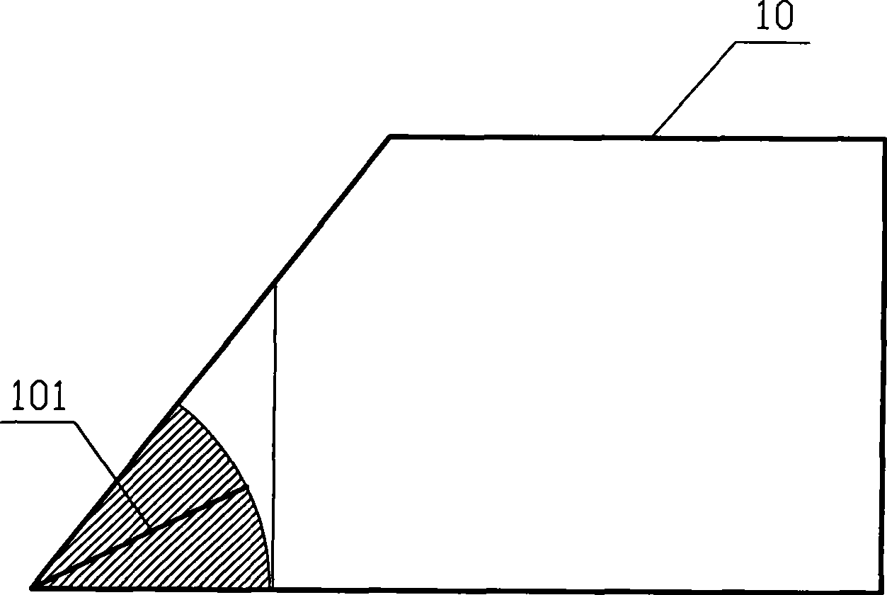 Vehicle front window and reflective mirror wiper device