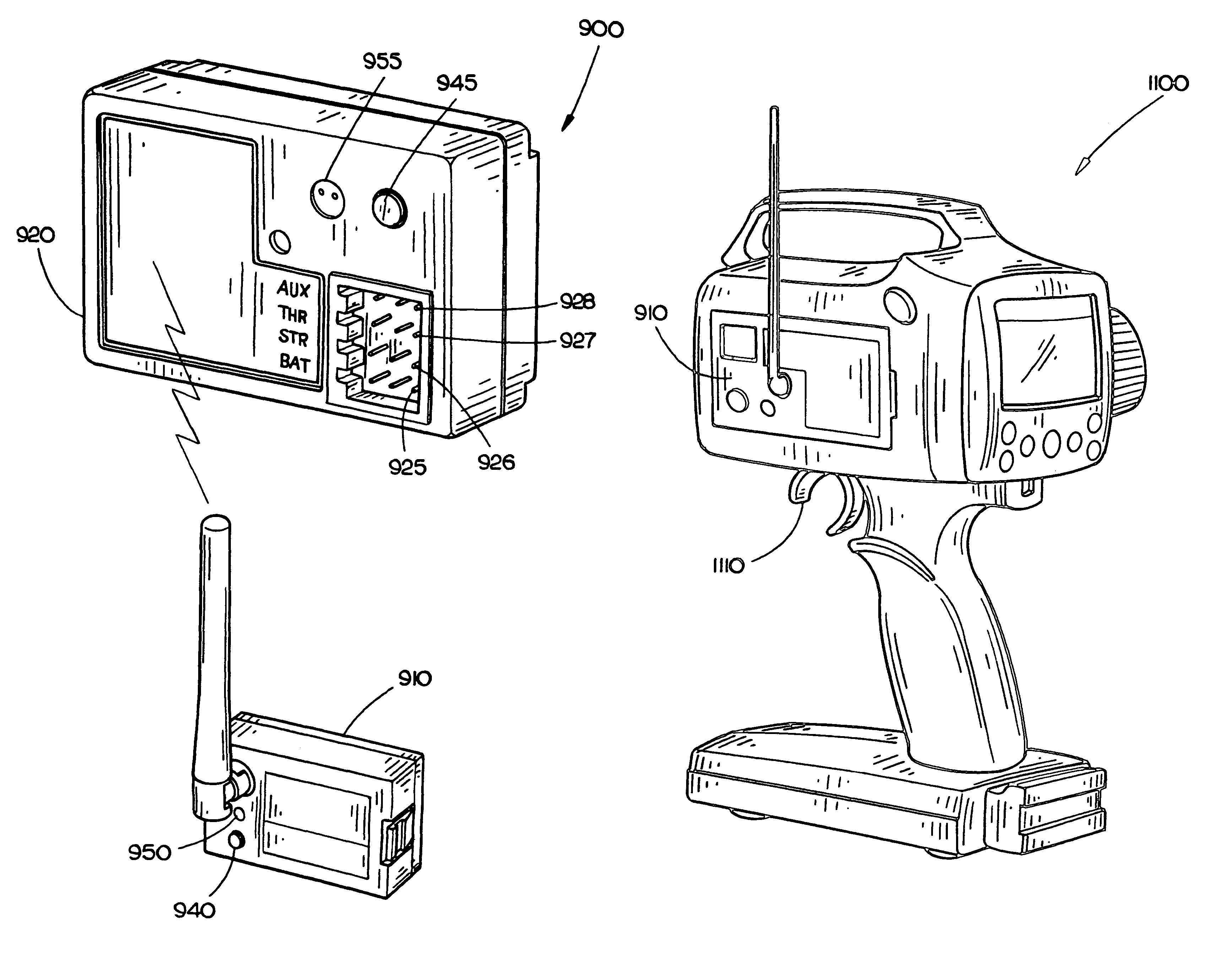 Method and system for controlling radio controlled devices