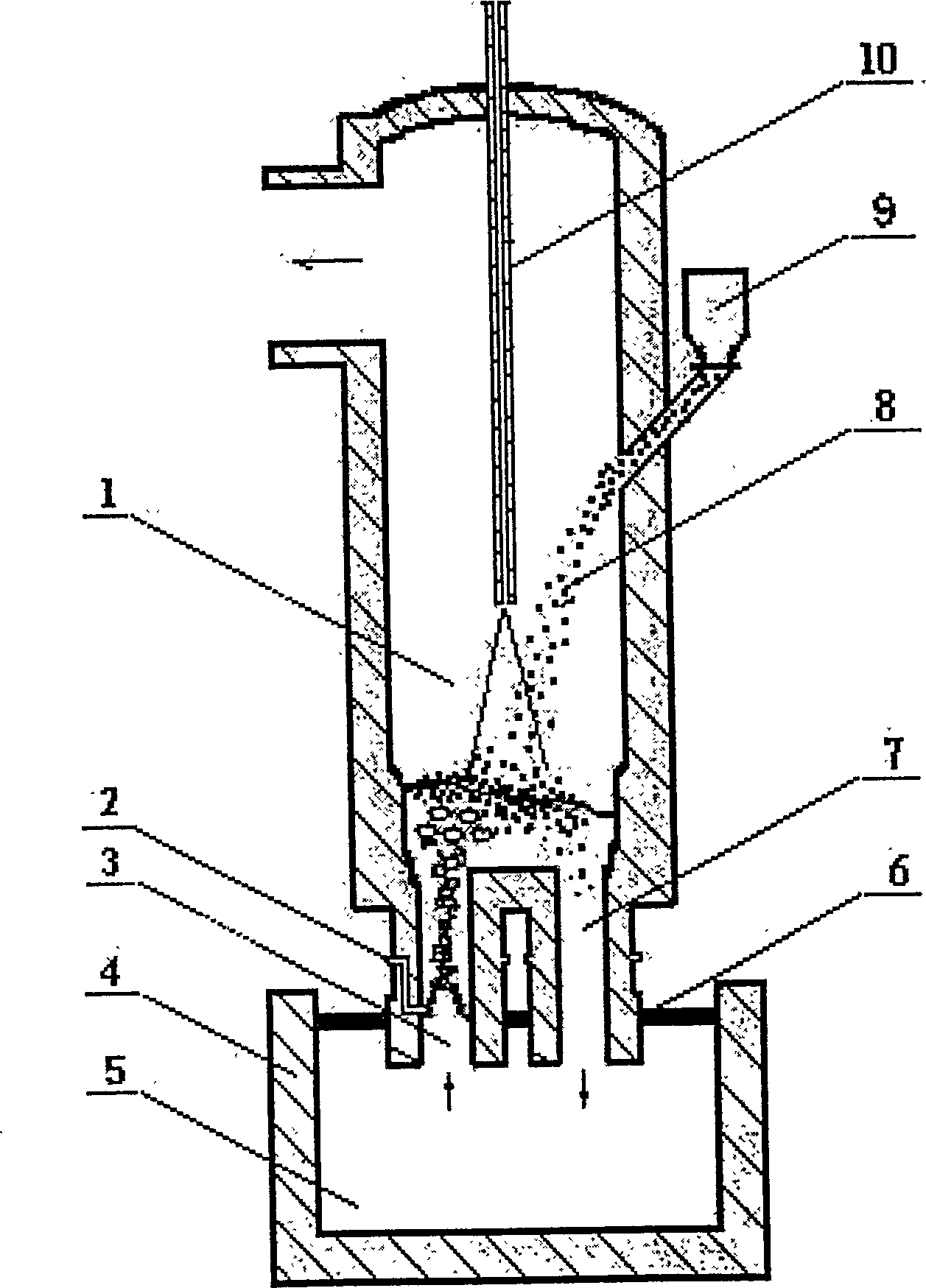 Vacuum treatment method of molten steel dephosphorus