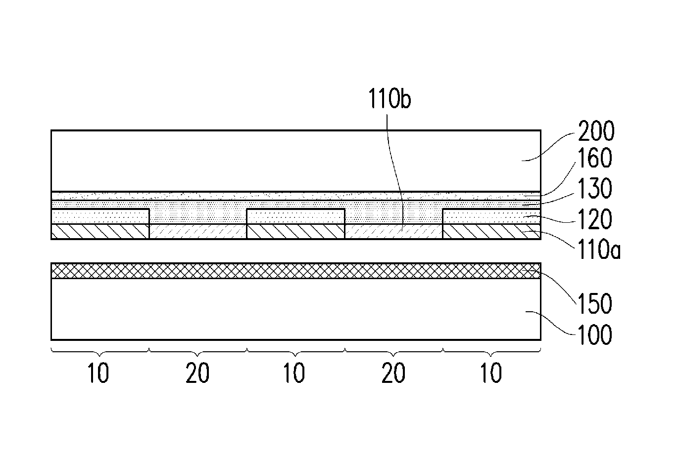 Patterned conductive film, method of fabricating the same, and application thereof
