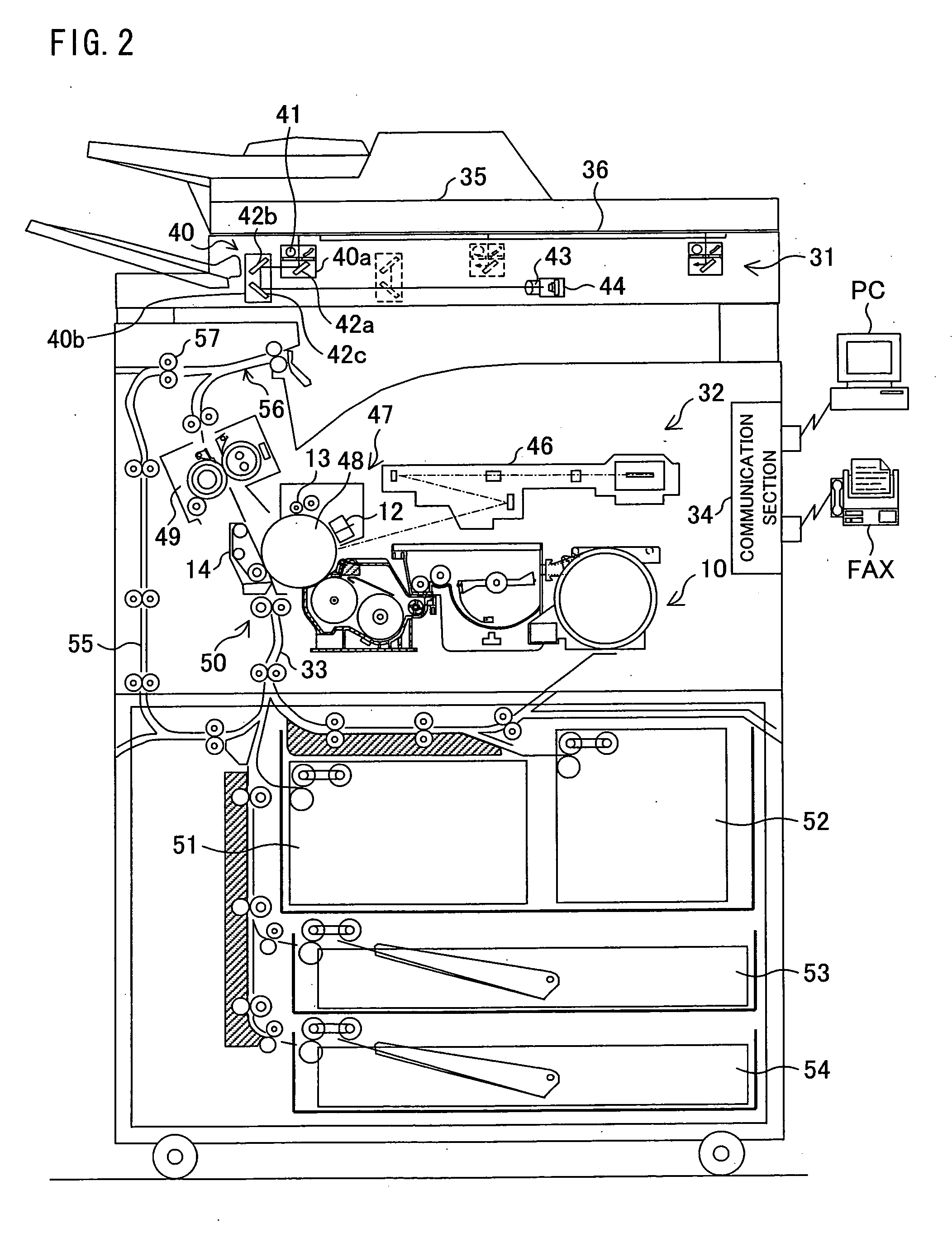 Image forming apparatus, toner density control method, toner density control program and storage medium for storing the program