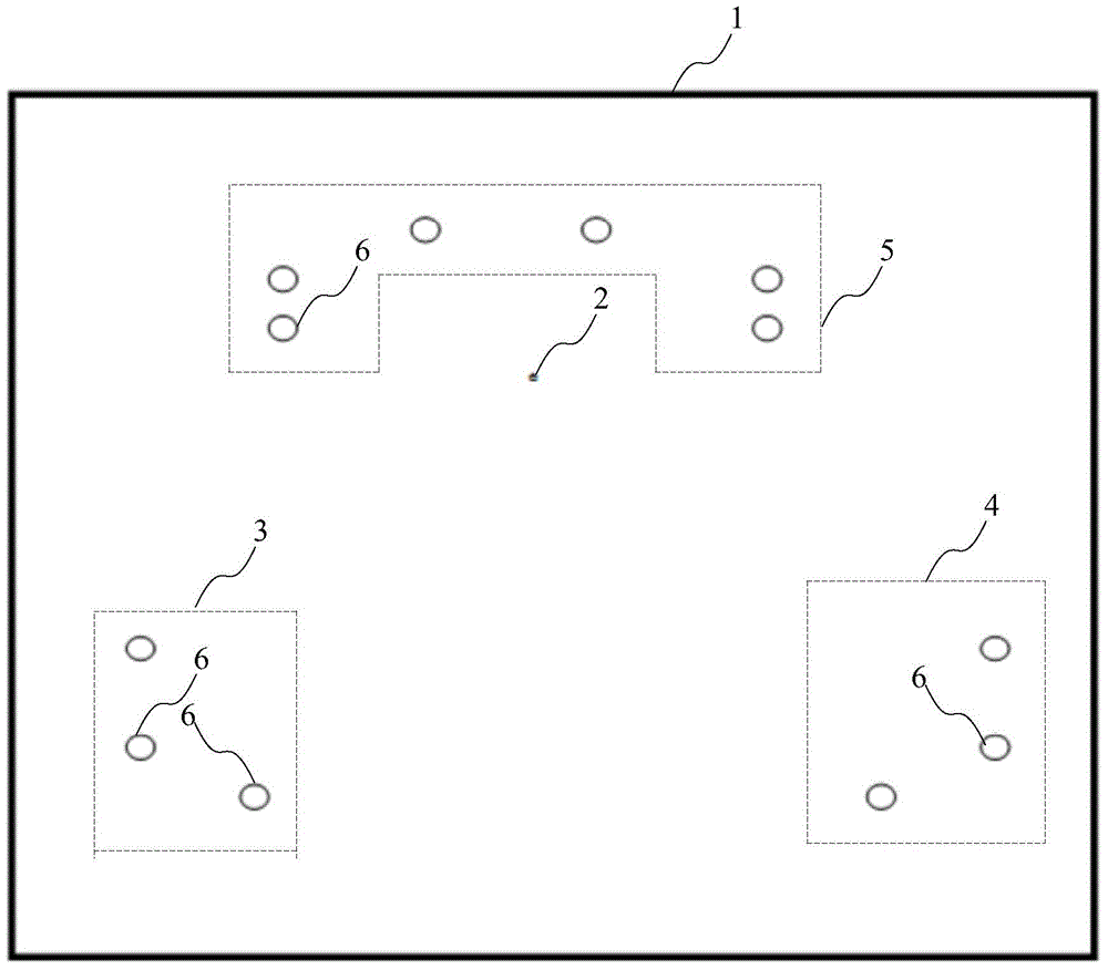 Product fully-opened hard box flatness detection method and device