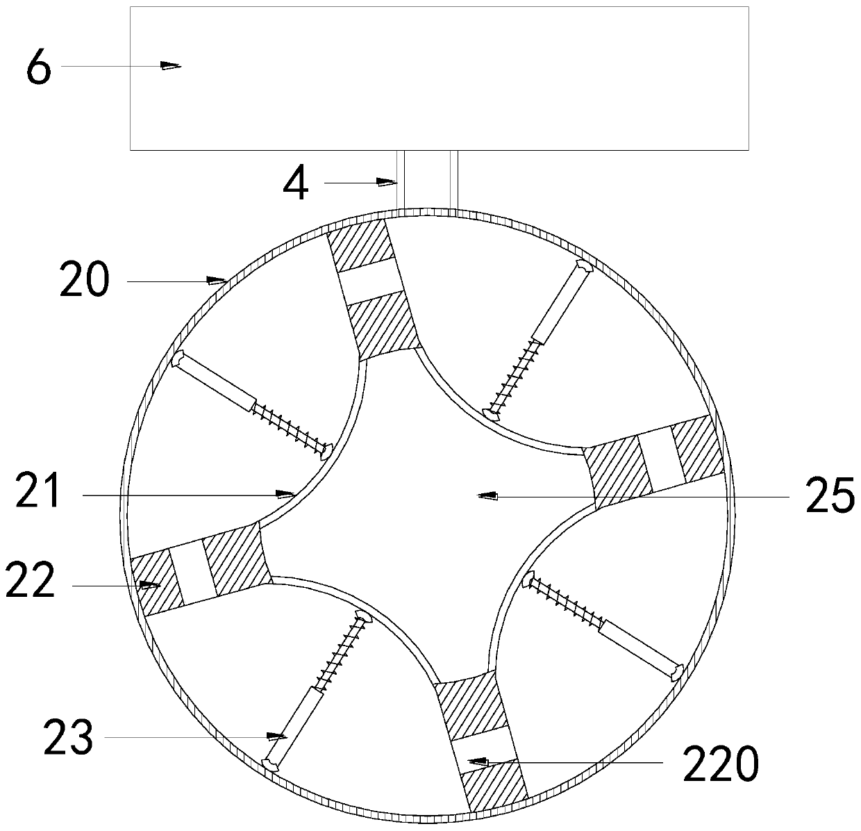 Flexible self-adaption petroleum pipeline ball valve