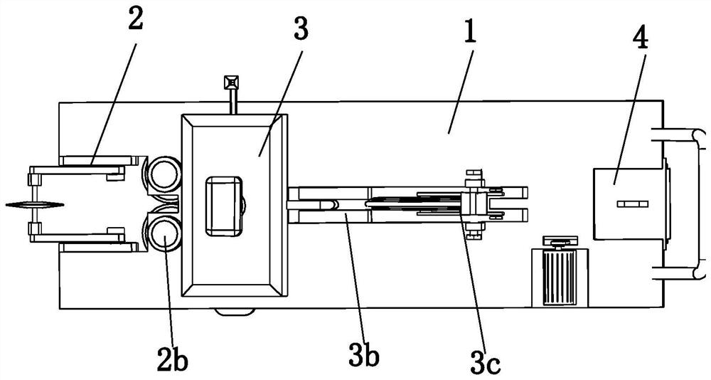 A working method of a floor tile beautifying sewing machine