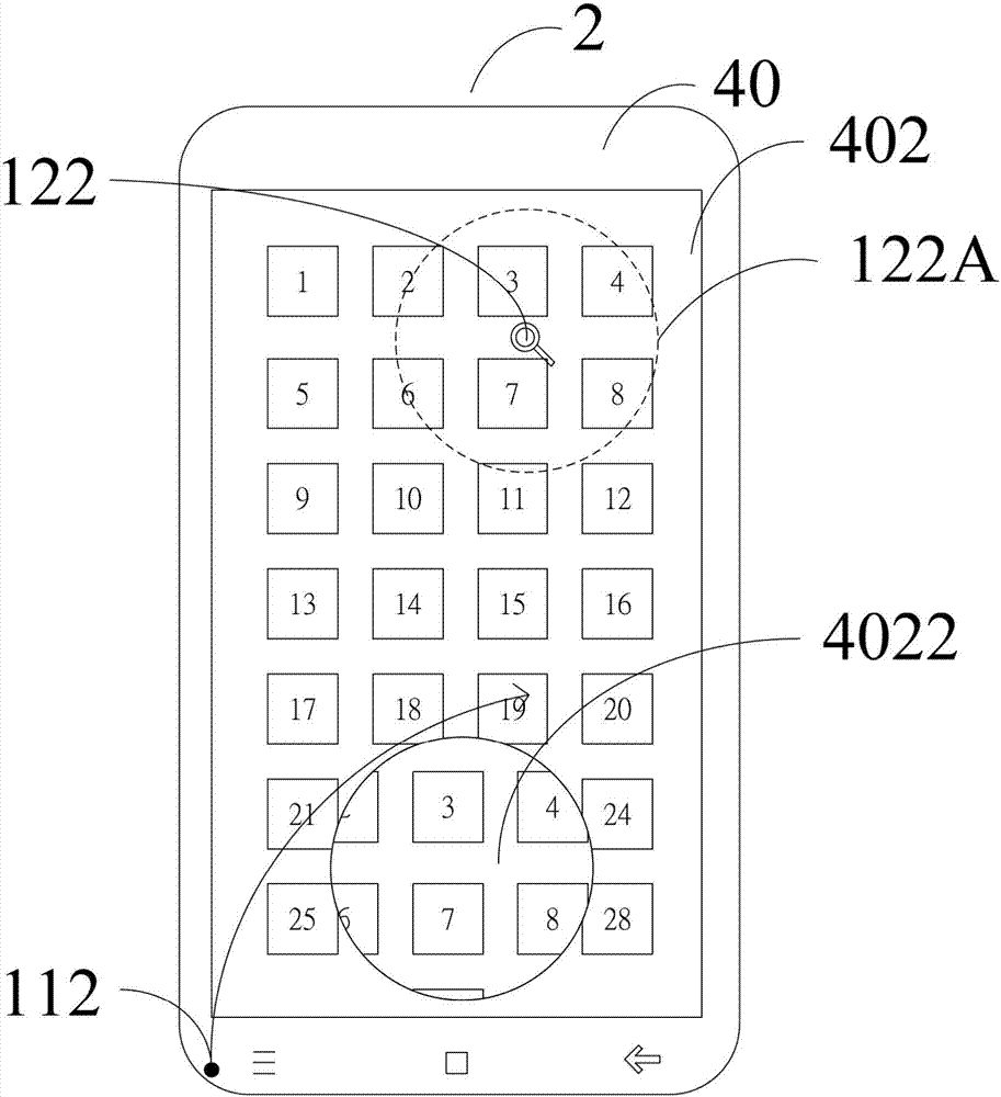 Interface control method and electronic device using the same