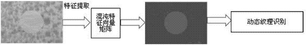 Dynamic texture recognition method based on two bipartite graph