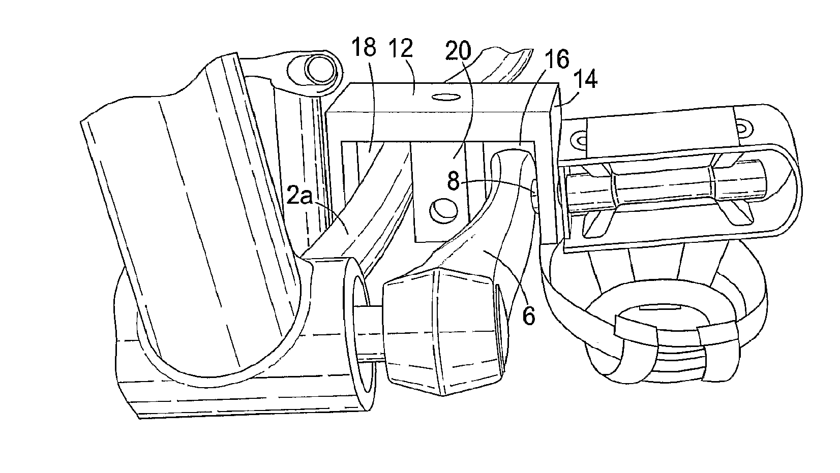 Security device for a pedal vehicle