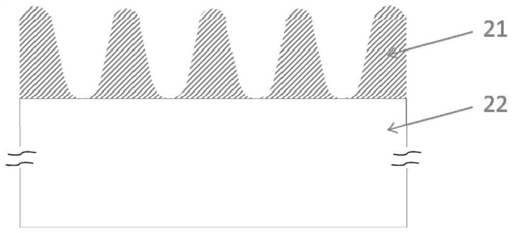 Micro-nano structured optical element and its preparation method and application